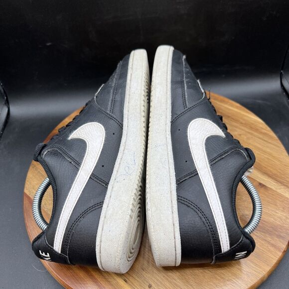 Nike Men's Size 8 Court Vision Low Next Nature DH2987-001 Shoe Black/White - Picture 6 of 8